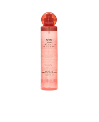 Perry Ellis 360 Coral For Women Body Mist Spray for Women 8 oz (236 ml)