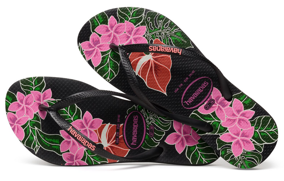 Havaianas slim floral flip flops deals
